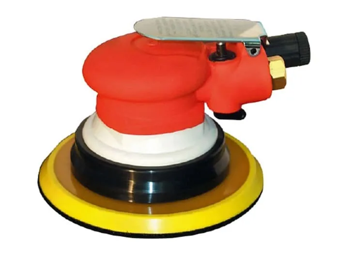 Lijadora Neumatica roto-orbital tipo palma con placa de 6”